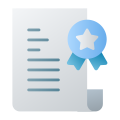 Official Certificate icon