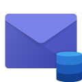 Base de données mail icon