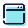 Fenêtre d&#39;application icon