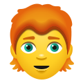 Person Red Hair icon