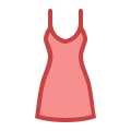 Slip dress icon