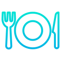 Cutlery and Plate icon