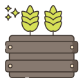 внешние-плантер-растения-флатиконы-линейный-цвет-плоские-значки-2 icon