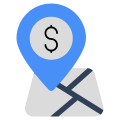 Bank Location icon