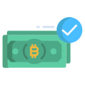 Crypto Accepted icon