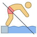 No Diving icon