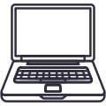 Laptop macbook pro icon