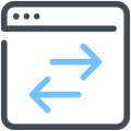 Browser-Austausch icon
