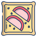 Dragon Fruit Toast icon