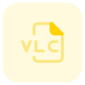 VLC can transcode or stream audio and video into several formats icon