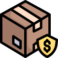 Box insurance icon