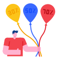 Balloons icon