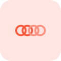 Audi a german automobile manufacturer of luxury vehicles icon