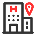 Hospital Location icon