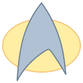 Símbolo de Star Trek Nova Geração icon