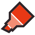 Chisel Tip Marker icon