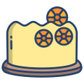 Orange Pastry icon