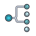 Mehrpunktverbindung icon