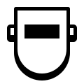 Escudo de soldador icon