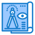 Blue print icon