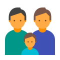 Familie-zwei-Mann-Hauttyp-3 icon