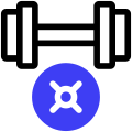 杠铃 icon