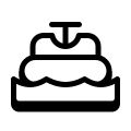 Schlauchboot icon