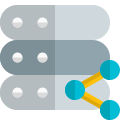 Transferring and sharing of Database from a a particular server icon