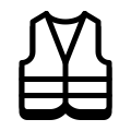 Gilet de sécurité icon