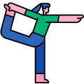 Yoga icon