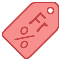 Black Friday Tag icon