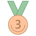 Medalha de terceiro lugar icon