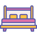 double bed icon