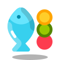 Pesce e verdure icon