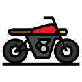 外部自行车运输填充轮廓图标暂停 08 icon