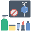 Chemical free icon