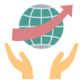 globalização-externa-organização-gestão-parzival-1997-flat-parzival-1997 icon