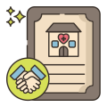 Contract icon