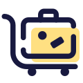 Luggage Trolley icon