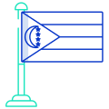Comoros Flag icon