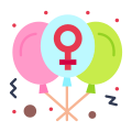 外部气球妇女节 flatart-icons-flat-flatarticons-3 icon