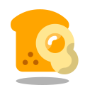 揚げた卵のサンドイッチ icon