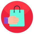 Giving Shopping Bag icon