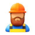 Worker Beard icon