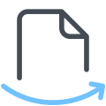 ファイル矢印 icon