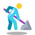 Trabajador de caminos icon