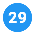 29 Circle icon
