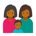 家庭两名女性皮肤类型 5 icon