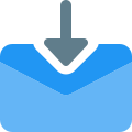 Save and download email icon