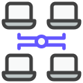 외부-네트워크-노트북-네트워킹-dygo-kerismaker icon